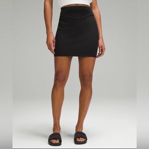 Lululemon Scuba High Rise Mini Skirt